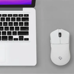 Gaming mouse Porodo 3IN1 Lightfeather 7D Gaming White / PDX319-WH