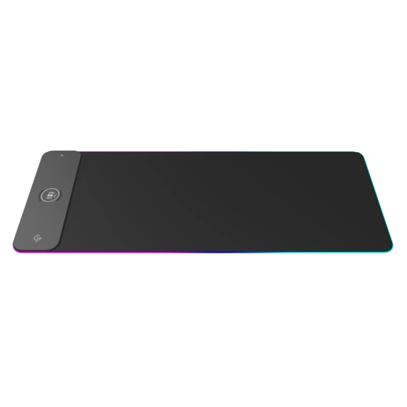 Porodo Gaming Mousepad With 15W Wireless Charger RGB Black / PDX115-BK