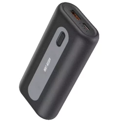 Внешний аккумулятор Powerbank Green Lion 2IN1 10000 mAh с Беспроводной Зарядкой для Часов 2.5W Черный / GN2N1OPB10KBK