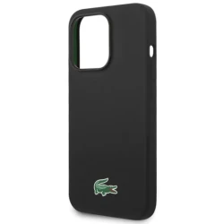 Чехол Lacoste MagSafe Silicone iPhone 15 Pro Max Black
