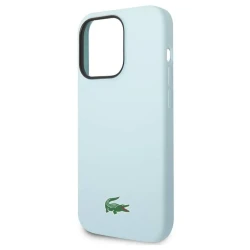 Защитный чехол Lacoste MagSafe Silicone iPhone 15 Pro Blue LCHMP15LSLOLB