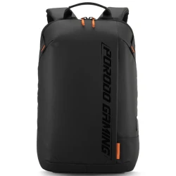 Bel çantası Porodo Gaming Water-Resistant PU Laptop Backpack with USB-C Port Black PDX533