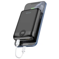 Внешний аккумулятор Powerbank Porodo Super Compact 20000 mAh PD 20W QC3.0 Черный PD-PBFCH007-BK