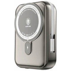 Power Bank Green Lion Monaco MagSafe 20000 mAh Titanium Gold / GNMPB20KTCTGD