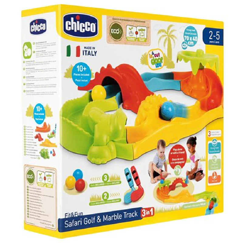 Игровой центр Safari гольф и трек 3-в-1 Chicco