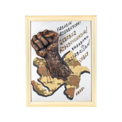 Ağ çərçivədə dəmir yumruq 1012