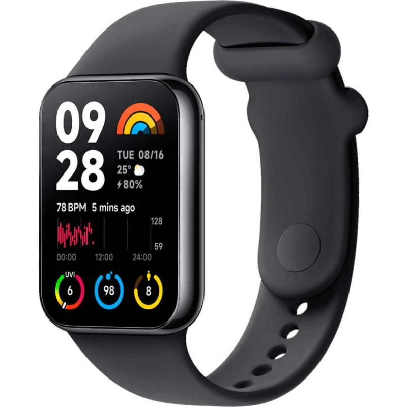 Smart qolbaqlar Xiaomi Smart Band 8 PRO Black BHR8017GL