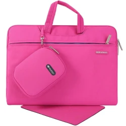 Сумка для ноутбука Wiwu 13” Campus Slim Case Rose Red