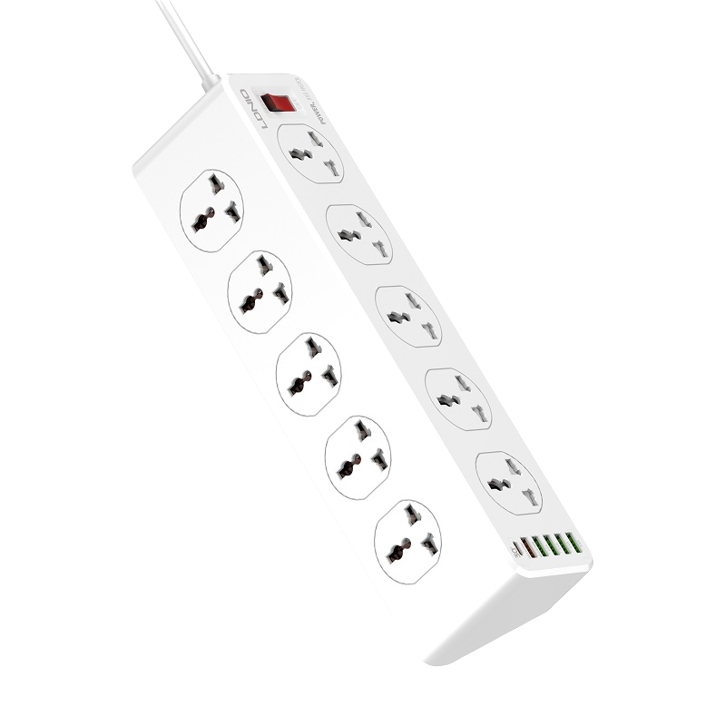 Сетевой фильтр LDNIO 30W/10USB/TYPE-C / SC10610