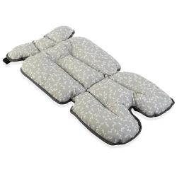 Вкладыш для коляски и стульчика для кормления BabyJem Серый цветок