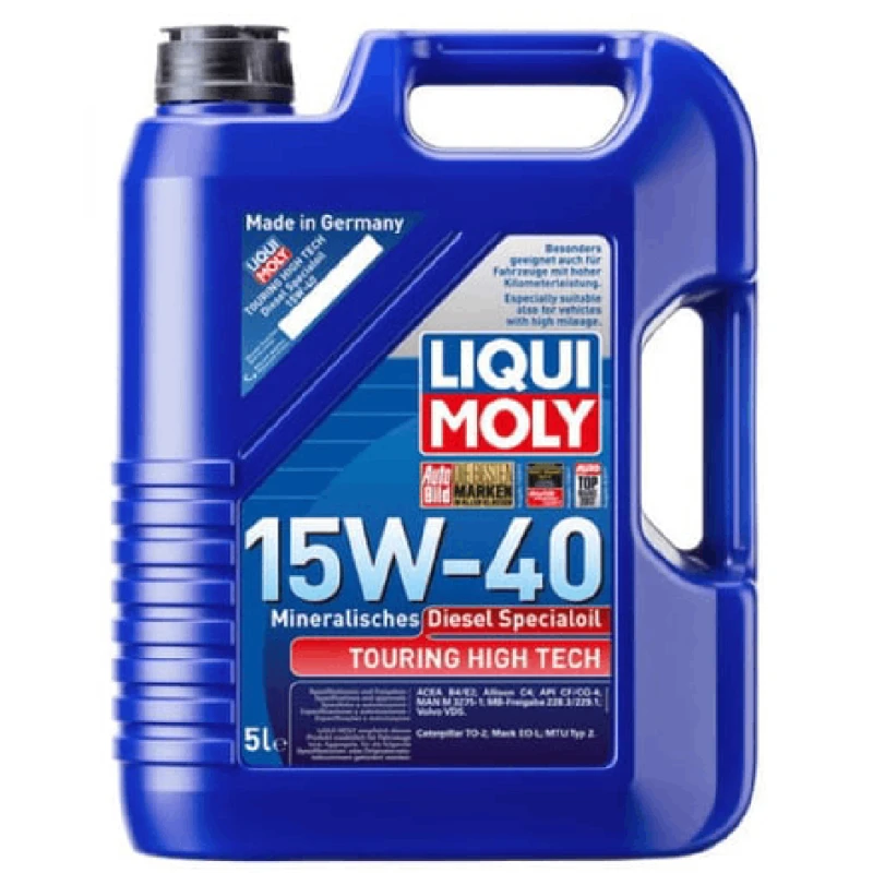 Mühərrik yağı Liqui Moly Touring High Tech Diesel 15W-40 Lm1073