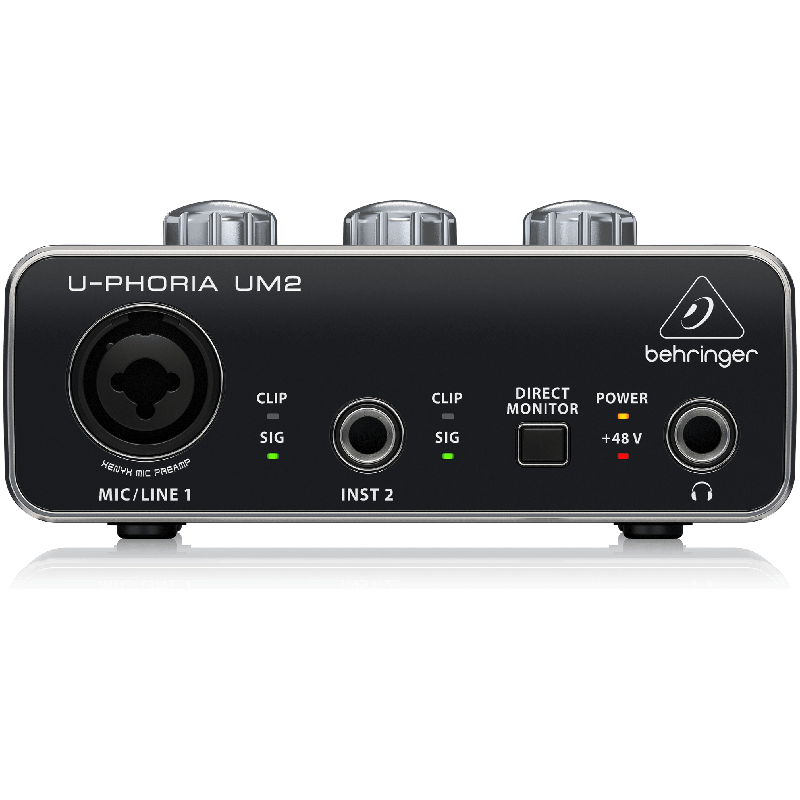 Аудио интерфейс Behringer U-Phoria UM2