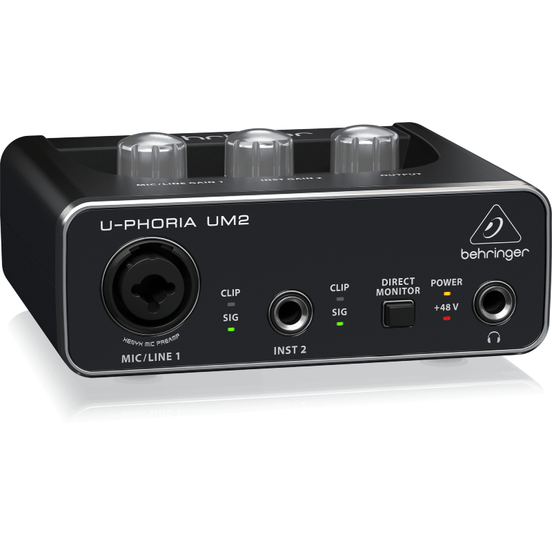 Аудио интерфейс Behringer U-Phoria UM2