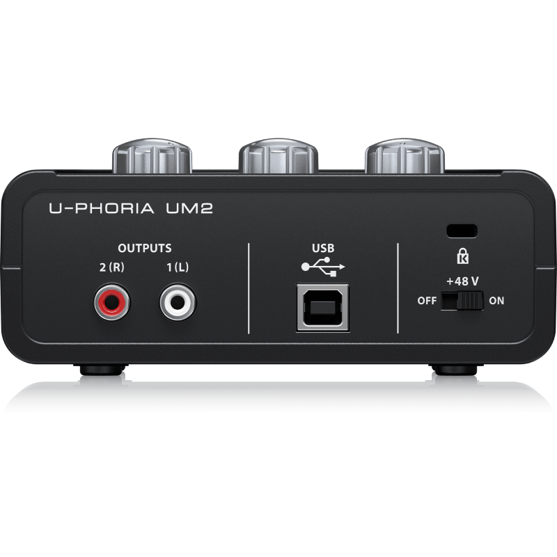 Аудио интерфейс Behringer U-Phoria UM2
