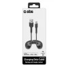 SBS lightning Cable 1M Black/TECABLEUSBIP5S1K
