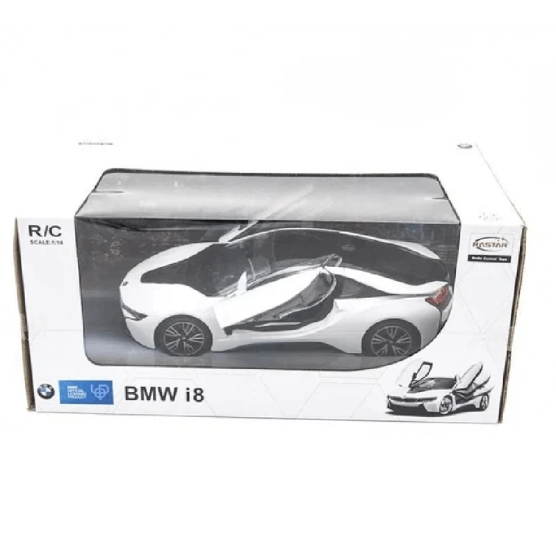 Oyuncaq avtomobil Rastar R/C 1:14 BMW I8 6930751307681
