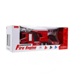 Oyuncaq avtomobil Rastar 1:24 Mercedes-Benz Antos Fire Engine & Rescue Car 2 in 1 6930751314887