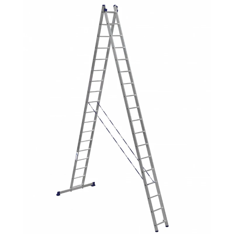 Nərdivan Alumet 18 pilləli iki hissəli aluminium (Tam və /\ şəklində) (HS2 6218)