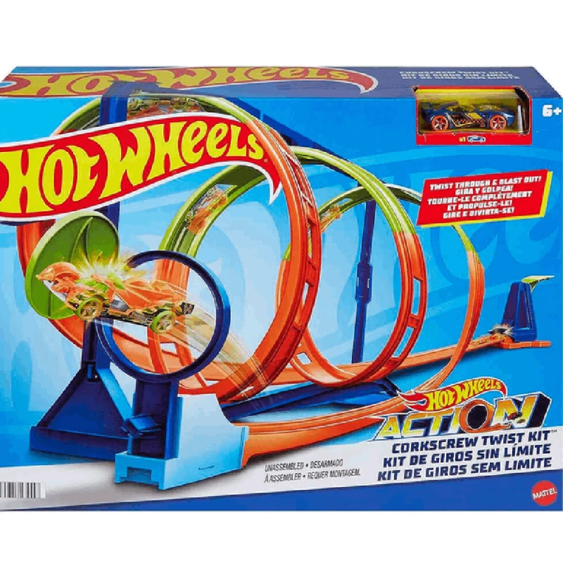 Oyun dəsti Hot Wheels HW Action Corkscrew Twist HMX41 194735134557