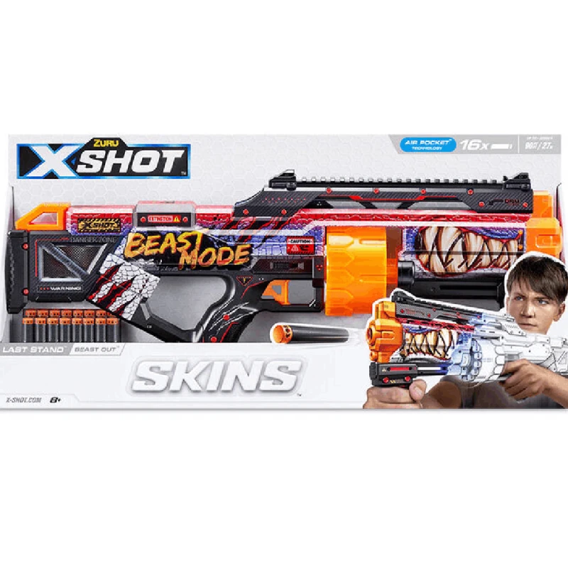 Игрушечный пистолет Zuru INT-S001-X-Shot Skins Last Stand (16 DART)