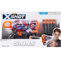 Игрушечный пистолет Zuru INT-S001-X-Shot Skins Menace (8 DART)