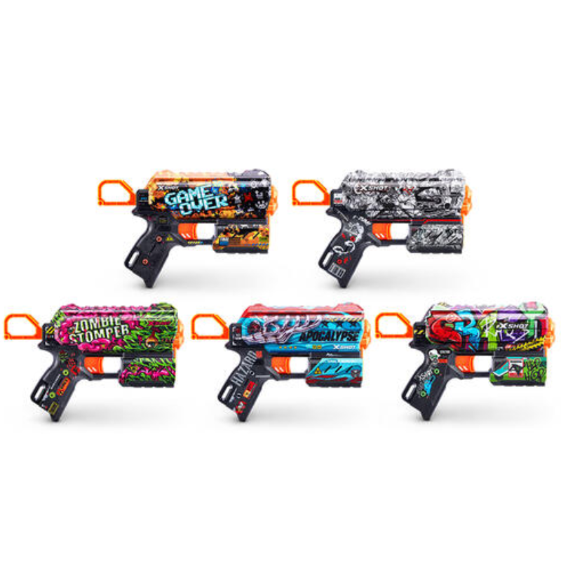 Oyuncaq silahlar Zuru S001 X-Shot Skins Flux (8 dart) 193052037855