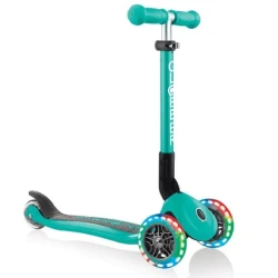 Самокат Globber Junior (Складной, светящийся)