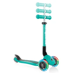 Самокат Globber Junior (Складной, светящийся)