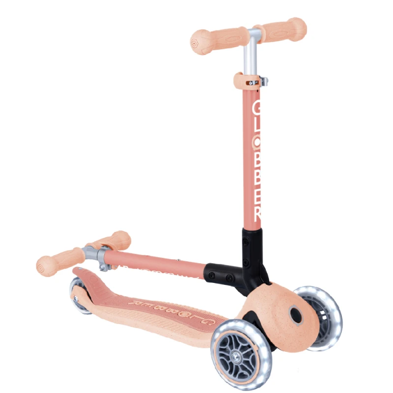 Skuter Globber Junior 4895224408178 (Qatlanan, işıqlı)