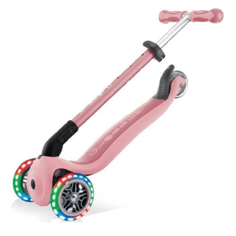 Самокат Globber Junior (Складной, светящийся)