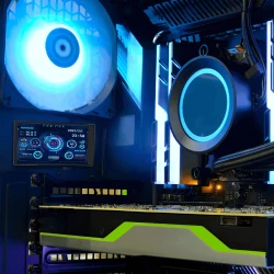 Gaming Porodo PC Health Monitor 3.5" Black PDX537