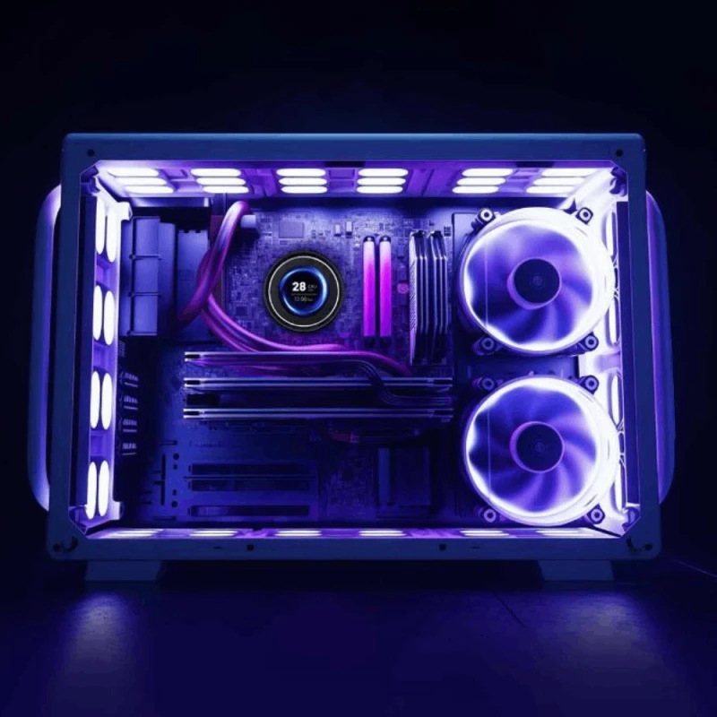 Gaming Porodo PC Health Monitor 2.1" Black PDX536