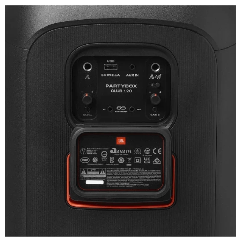 Musiqi mərkəzləri JBL PartyBox Club 120 Black JBLPBCLUB120EP