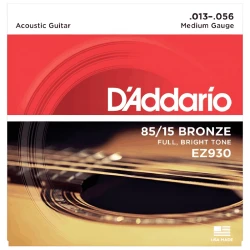 Аксессуары для гитары D-Addario EZ930 85/15 Bronze 13-56 Medium