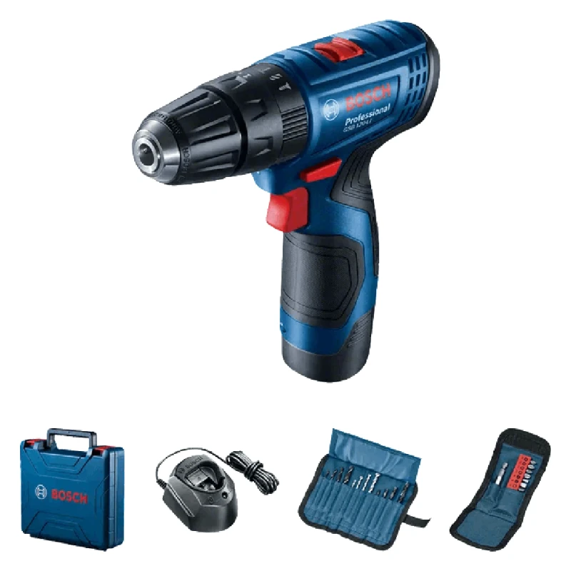 Дрель-шуруповерт Bosch GSB 120 LI (CASE+2X2.0)