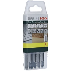 Lobzik üçün ulgüc Bosch Set T Shank Metal / 8 pcs