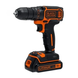 Дрель-шуруповерт Black&Decker BDCDC18KB-QW Case (2X1.5)
