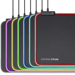 Gaming Mouse Pad Trust GXT 764 GLIDE-FLEX RGB XXL Black 23395