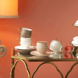 Qəhvə üçün fincan dəsti Schafer Vogue 12 parça 8699131809372