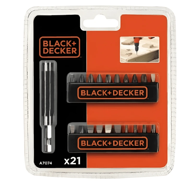 Набор бит Black&Decker A7074-XJ / 21 PCS