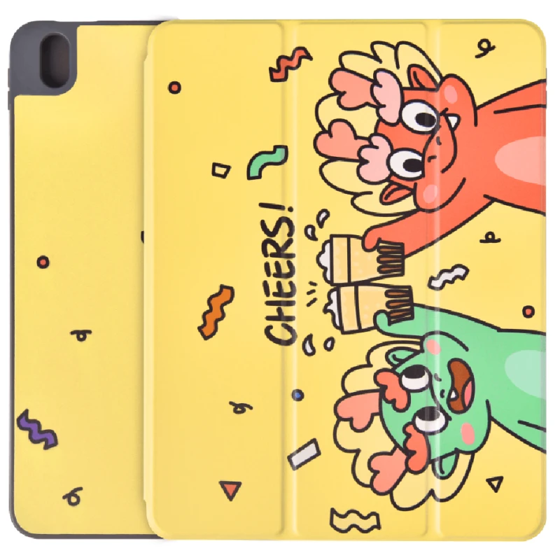 Защитная обложка Comma Lingos Series Apple iPad Pro 11 (2024) 0381 Cheers