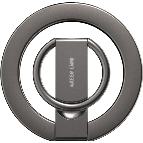 Green Lion Magnetic Ring Holder Titanium GNMRNGHLDTM