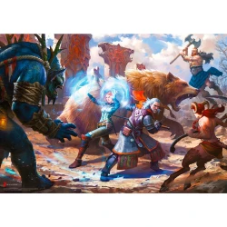 Pazl Good Loot Witcher Geralt Triss in Battle 1000 PCS 5908305233619