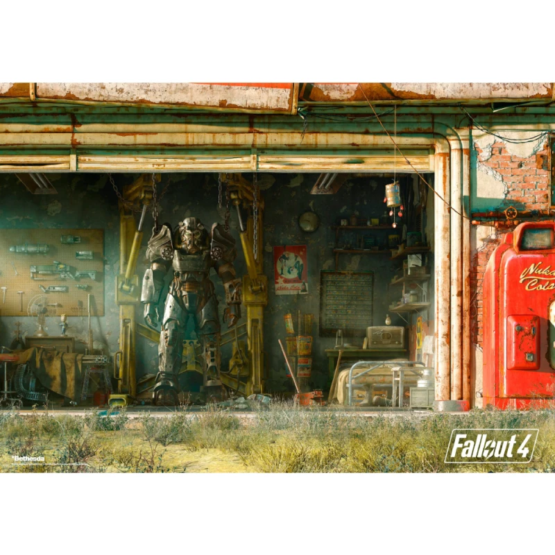 Pazl Good Loot Fallout 4 Garage 1000 PCS 5908305231509
