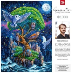 Пазл Good Loot Imagination Roch Urbaniak Owl Island Wyspa Sow 1000 деталей