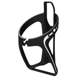Bottle Cage Cube Hpp Glossy Black/White