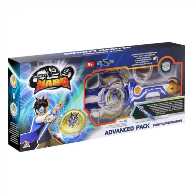 Игрушечное оружие Infinity Nado Vi Advanced Pack - Fury Wave Dragon