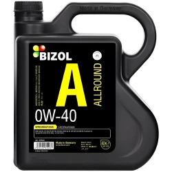Mühərrik yağı Bizol Allround 0W-40 4 lt