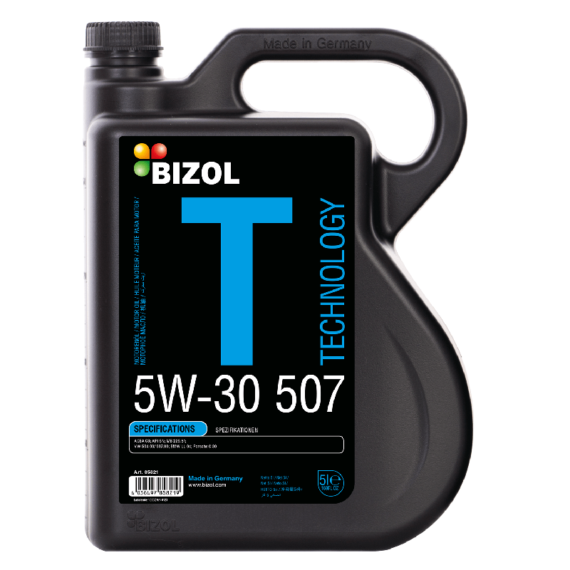 Mühərrik yağı Bizol Technology 5W-30 507 5 lt