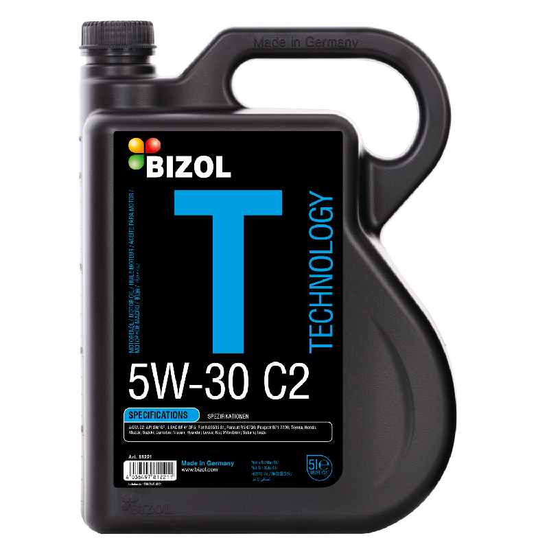 Mühərrik yağı Bizol Technology 5W-30 C2 5 lt